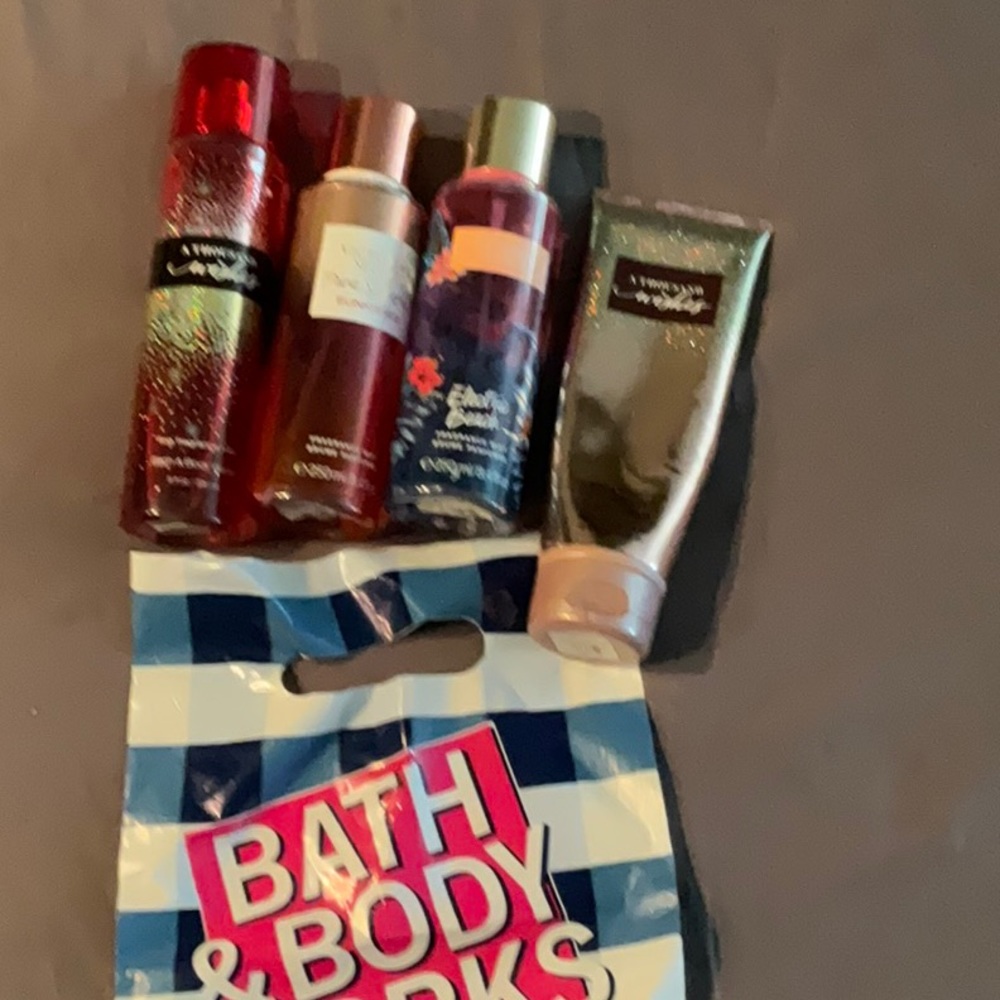Bath and body toiletries